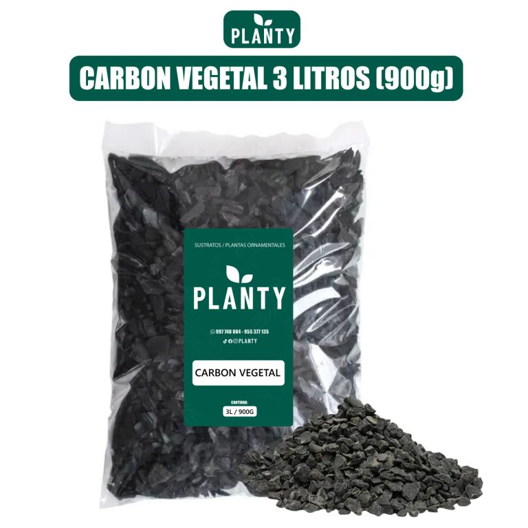 Carbón vegetal · 3 L
